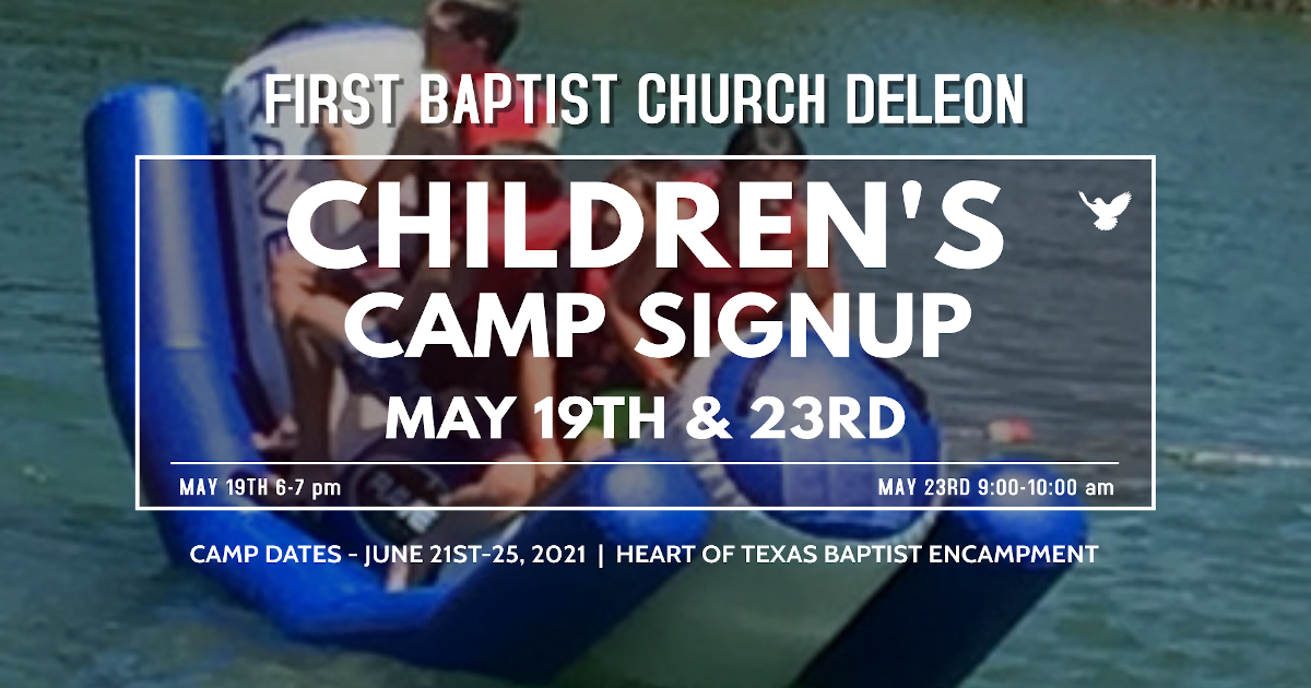 Children’s Camp Signup